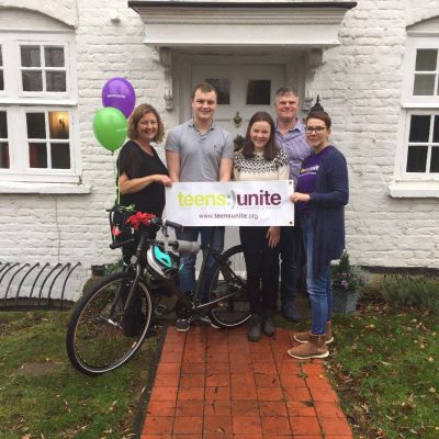 Charity Bike Build Teens unite