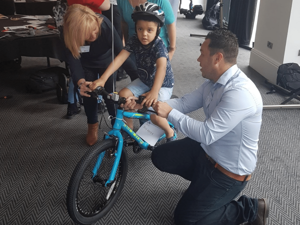 CSR team building Charity Bike Build