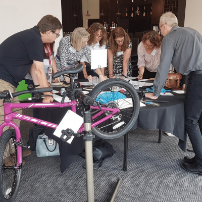 build a bike charity cost