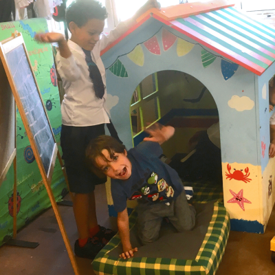 Fun House CSR team building challenge
