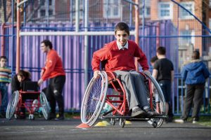 Sports wheelchair challenges