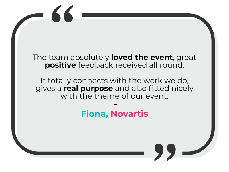 Hand Project feedback from Novartis Hand Project feedback from Novartis