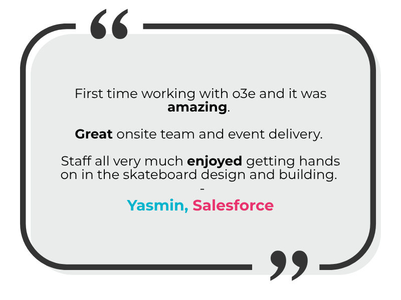 OnBoard feedback from Salesforce OnBoard feedback from Salesforce